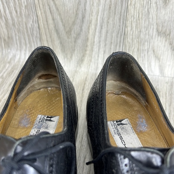 Moreschi Black Leather Oxford main image 8